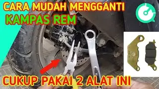 Cara ganti kampas rem belakang nmax dengan mudah