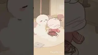 You Deserve a Rest, My Love❤️ | chippitwins | cute couple cartoon | love and care | cuddle time