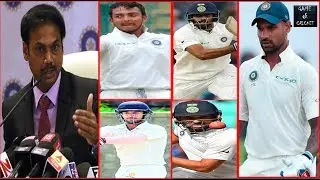 Indian team for Test series against Windies announced..Shocking Changes