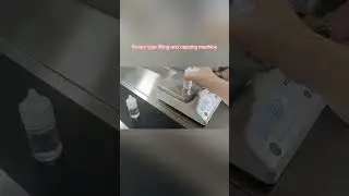 Automatic rotary type filling machine with capping for Liquid essential oil #RotaryFillingMachine