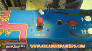 Arcade Repair Tips - Installing A Push Button
