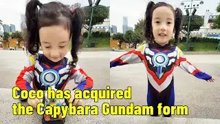Coco has acquired the Capybara Gundam form.
