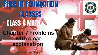 Class 6 Maths | Free IIT Foundation classes| Algebra |  Short Answer Questions | In Telugu