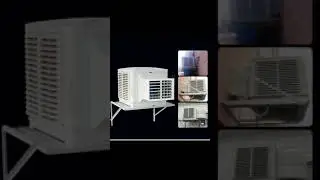 Industrial air cooler wall-mounted evaporateair conditioner IAC002