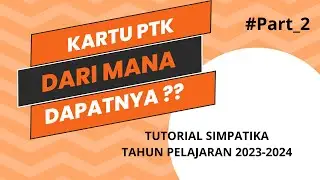 Cara Mencetak Kartu Digital PTK di Simpatika Semester Ganjil 2023-2024