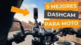 🔶 5 mejores DASHCAMS para MOTO en 2025 🏍️ C&Aacute;MARAS de seguridad BARATAS y de CALIDAD ✅