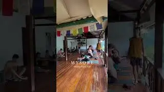 Mysore Ashtanga at the yoga retreat Koh phangan Thailand