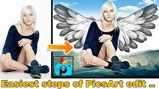 PicsArt editing | Angel editing | Best PicsArt photo edit- ZOBOTIM
