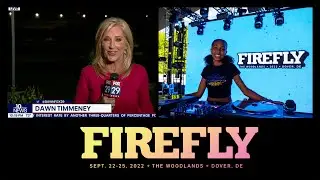 Fox 29 News 14yr Dj Sophia Rocks youngest to ever perform at FireFly Music Festival
