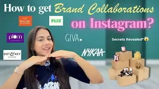 Brand Collaboration kaise ayenge?😱 How to get Brand Collabs on Instagram #brandcollaboration