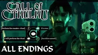 CALL OF CTHULHU || All Endings. Ultra settings.