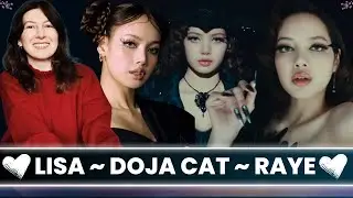 LISA - BORN AGAIN feat. Doja Cat & RAYE (Official Music Video)🍂Reaction