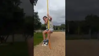 Parks a fun. Ashton calls a flying fox a wolf tail 🥴😂