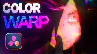 EASY Color Warp Effect like After Effects! | Davinci Resolve