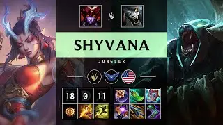 Shyvana Jungle vs Rengar - NA Diamond Patch 25.11