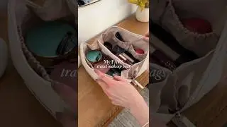 Travel Makeup Bags 🤎 🔗in description