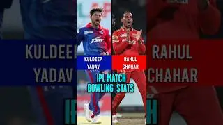 Kuldeep Yadav vs Rahul Chahar IPL Bowling Stats Records Comparison #ipl #t20 #iplstats