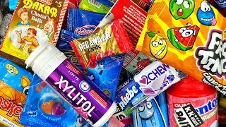 Sweet KINDER WORLD Candies | Cute Rainbow Chocolates and Lollipops Unpacking | ASMR 