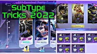 SubType Tricks 2022 || How to get Unlimited Point || Grand Collection Code || MLBB