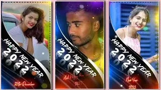 New Year Status Video Editing || Happy New Year 2022 Status Editing || Kinemaster Video Editing 2022
