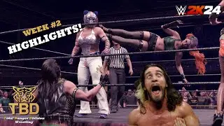 TOTAL BANGIN' ACTION #2 | TBD Wrestling | WWE 2K24 Funny Moments