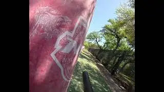 Gameplay at Texas Paintball airball field