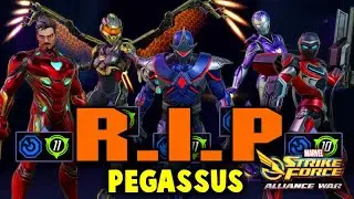 6 ALTERNATIVE WAYS OF WINNING VS PEGASUS | ALLIANCE WARS EASY COUNTERS | MARVEL STRIKE FORCE
