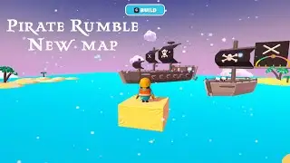 Pirate Rumble | New Map | Fall Guys