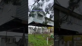 Recap on where we are with our Queenslander renovation #shorts