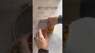 Dried Flower Hoop Hanging #driedflowers #diy