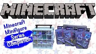 Minecraft Minifigure Series 11 Build-A-Mini Set Completion!