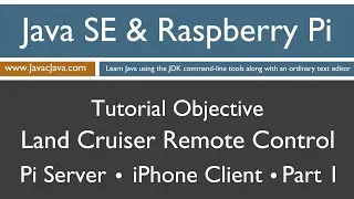 Java and Raspberry Pi Programming - iPhone Remote Control Part 1