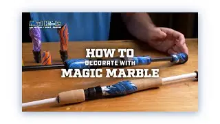 Add MAGIC MARBLE to Your Next CUSTOM FISHING ROD | A Quick Tutorial with Mud Hole Custom Tackle