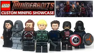 LEGO THUNDERBOLTS Custom Minifigure Showcase (Based Off D23 Concept Art)