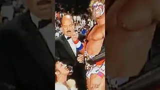 Sherri on her Knees #ultimatewarrior #sherri  #wrestling #wwf  #meangene #champ