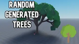 Randomly Generated Trees┃Roblox Studio Plugin Showcase