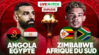 🔴🇦🇴🇪🇬 ANGOLA - EGYPTE LIVE + 🇿🇼🇿🇦 ZIMBABWE - AFRIQUE DU SUD LIVE / 🚨LA J3 ! / CAN 2025 / CAN 2026