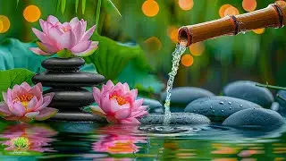 Soothing Music for Sleep and Meditation with Gentle Piano Melodies and Peaceful Nature Water Sounds