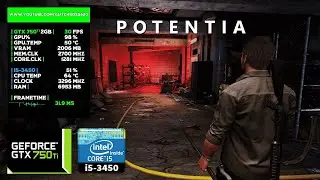Potentia | GTX 750Ti 2GB + i5-3450 + 8GB RAM