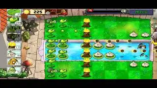 ផ្កា ប៉ះ ខ្មោច    Plants vs Zombies FREE   Last Stand   Pool