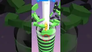 Stack Ball 🏀🏀-Ceash Platform Level#1100#viralvideo #gaming #games #androidgames #funny