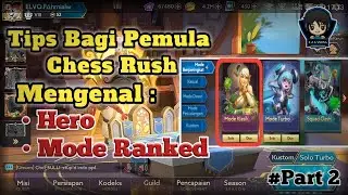 Cara Bermain dan Tips Bagi Pemula - Chess Rush Mengenal Hero dan Mode Ranked - Chess Rush Indonesia