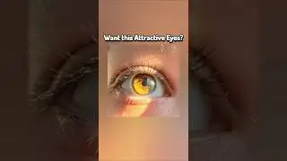 How to get Attractive Eyes 🎀✨ #shorts #fyp #aesthetic #skincare #foxeyes #skincare #beauty #glowup