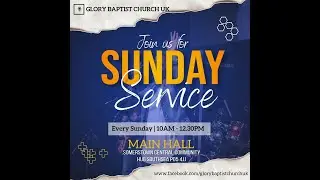 GLORY BAPTIST CHURCH, PORTSMOUTH-UK is Live
