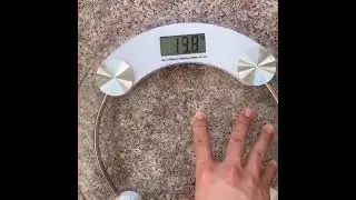bathroom scale