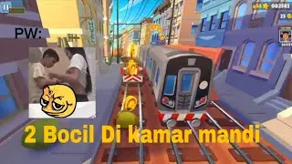 Bermain subway surf dngn 2 bocil