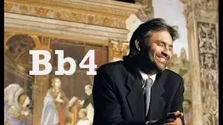 Andrea Bocelli Vocal Range (C#2-D5)