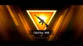 FREE SKULL M416 UPGRADED SKIN IN PUBG NEW STATE gaming 78 yt #short  #trending #pubg
