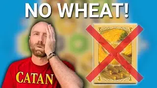 Catan Pro Plays Impossible No Wheat Strategy in Ranked