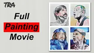 Red Hot Chili Peppers | Painting Project | Full Movie | #art